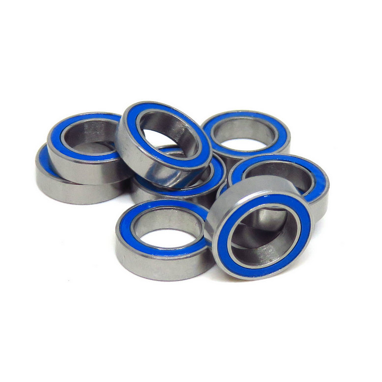 MR117 2RS Blue Metric Rubber sealed Bearings 7x11x3 Rubber Sealed Bearing MR117-2RS